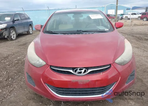 2013 Hyundai Elantra Gls/Limited из США, поврежденный, VIN KMHDH4AE6DU535775